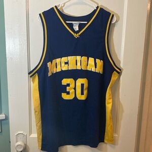 Vintage Foot Locker Michigan Wolverines #30 Jersey
